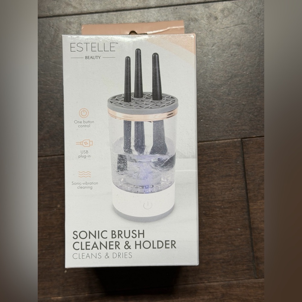 Estelle Sonic Brush Cleaner & Holder
